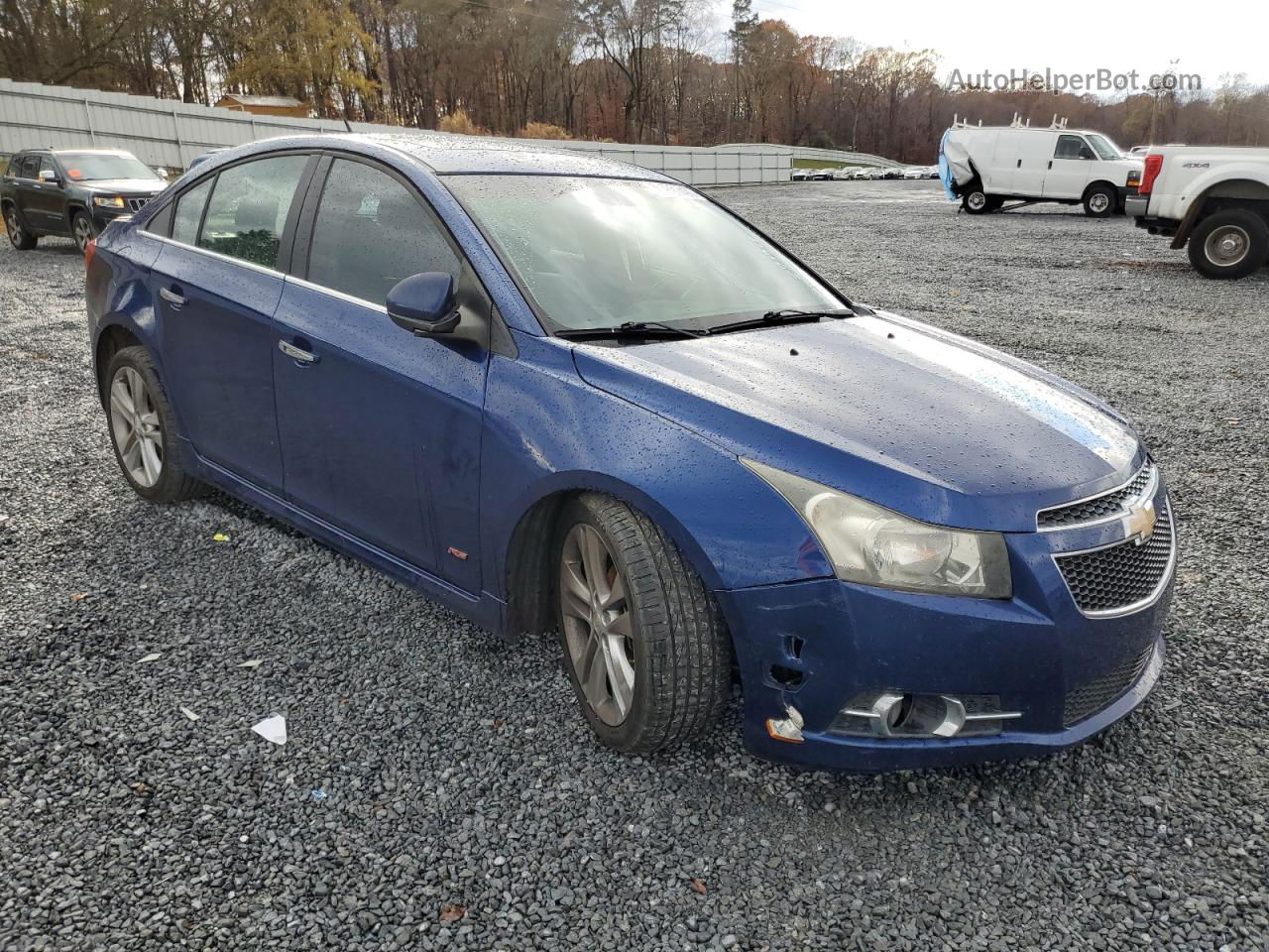 2012 Chevrolet Cruze Ltz Синий vin: 1G1PH5SC7C7279768