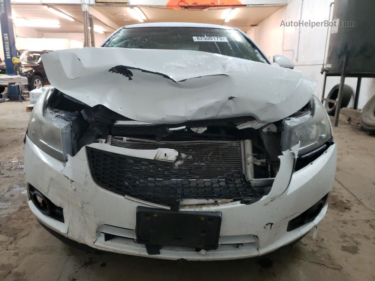 2012 Chevrolet Cruze Ltz White vin: 1G1PH5SC8C7142841