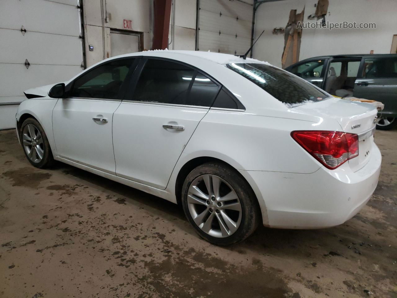 2012 Chevrolet Cruze Ltz White vin: 1G1PH5SC8C7142841