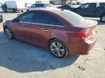 2012 Chevrolet Cruze Ltz Red vin: 1G1PH5SC8C7252627