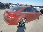 2012 Chevrolet Cruze Ltz Red vin: 1G1PH5SC8C7252627