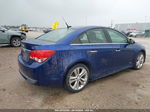 2012 Chevrolet Cruze Ltz Blue vin: 1G1PH5SC9C7175797