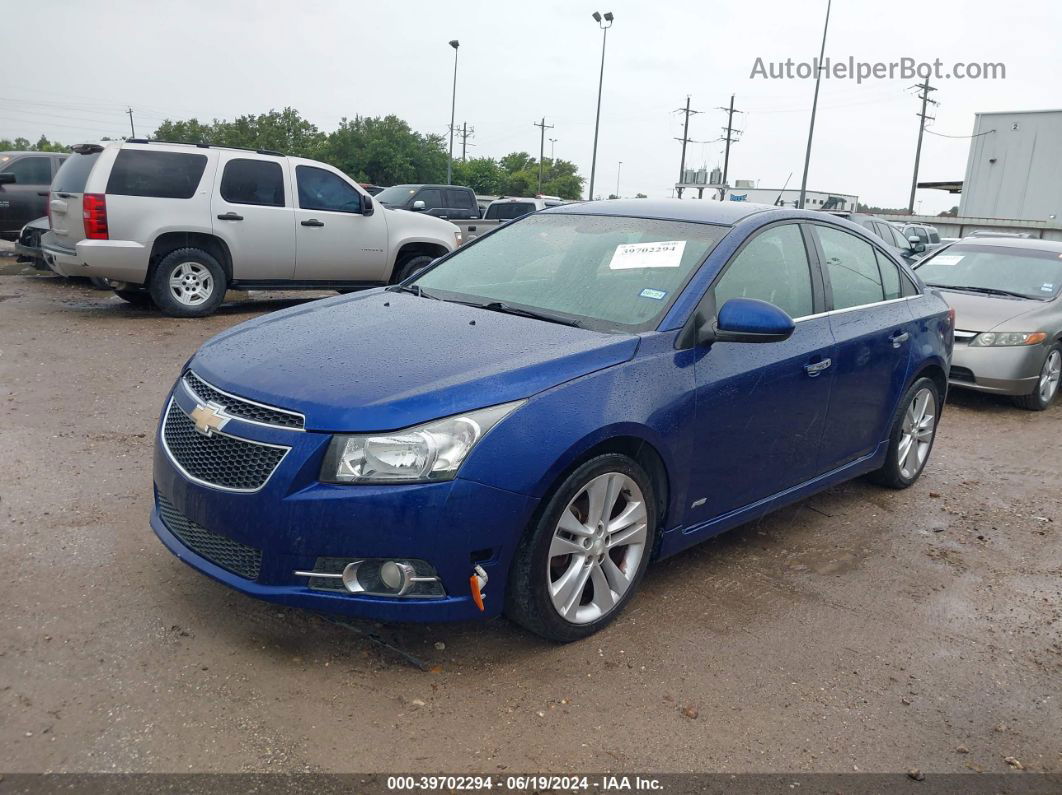 2012 Chevrolet Cruze Ltz Синий vin: 1G1PH5SC9C7175797