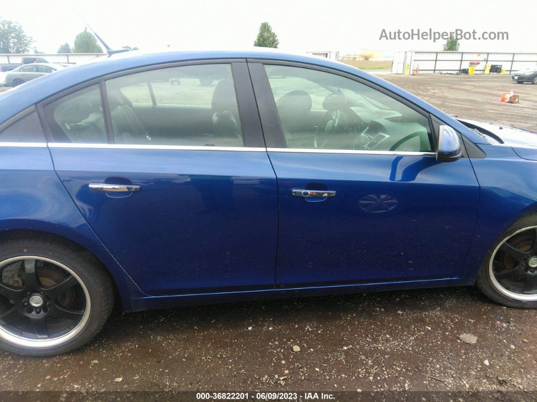 2012 Chevrolet Cruze Ltz Dark Blue vin: 1G1PH5SC9C7333281