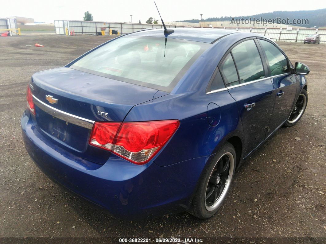 2012 Chevrolet Cruze Ltz Dark Blue vin: 1G1PH5SC9C7333281