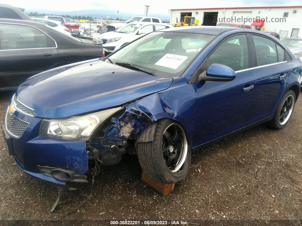 2012 Chevrolet Cruze Ltz Dark Blue vin: 1G1PH5SC9C7333281