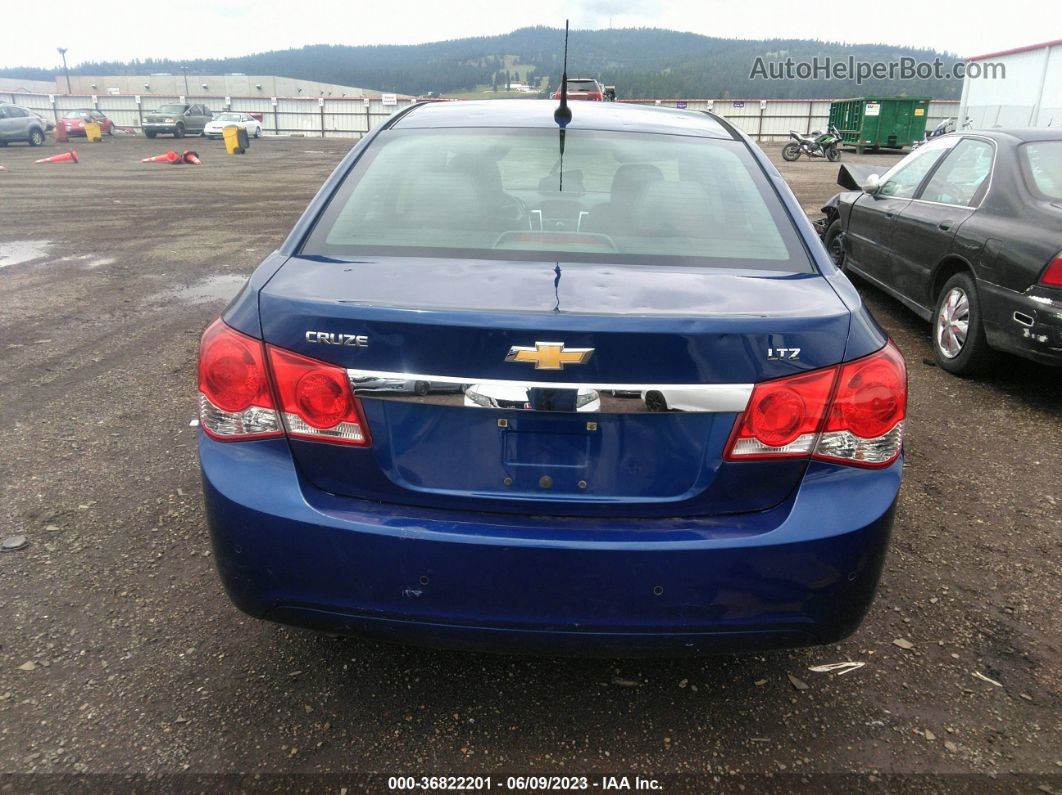 2012 Chevrolet Cruze Ltz Dark Blue vin: 1G1PH5SC9C7333281