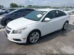 2012 Chevrolet Cruze Ltz White vin: 1G1PH5SCXC7407436