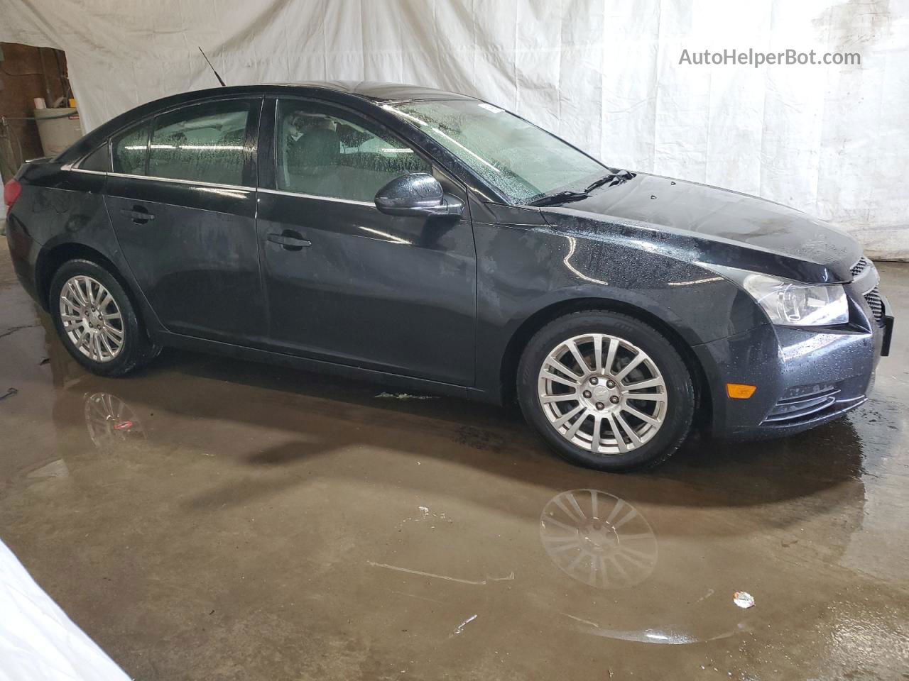 2013 Chevrolet Cruze Eco Black vin: 1G1PJ5SB1D7176083