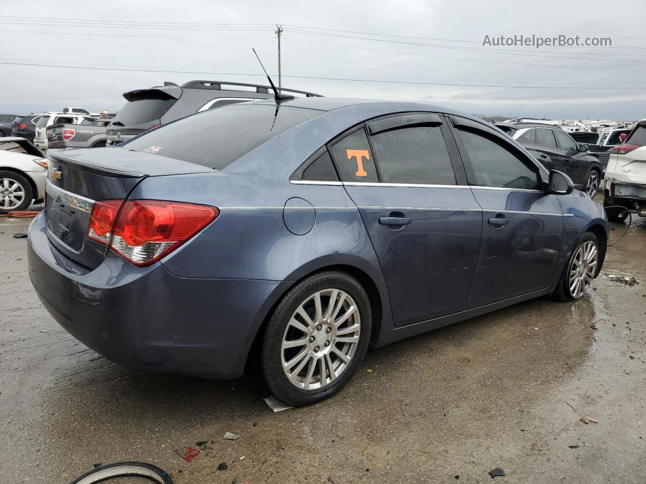 2013 Chevrolet Cruze Eco Blue vin: 1G1PJ5SB2D7128687