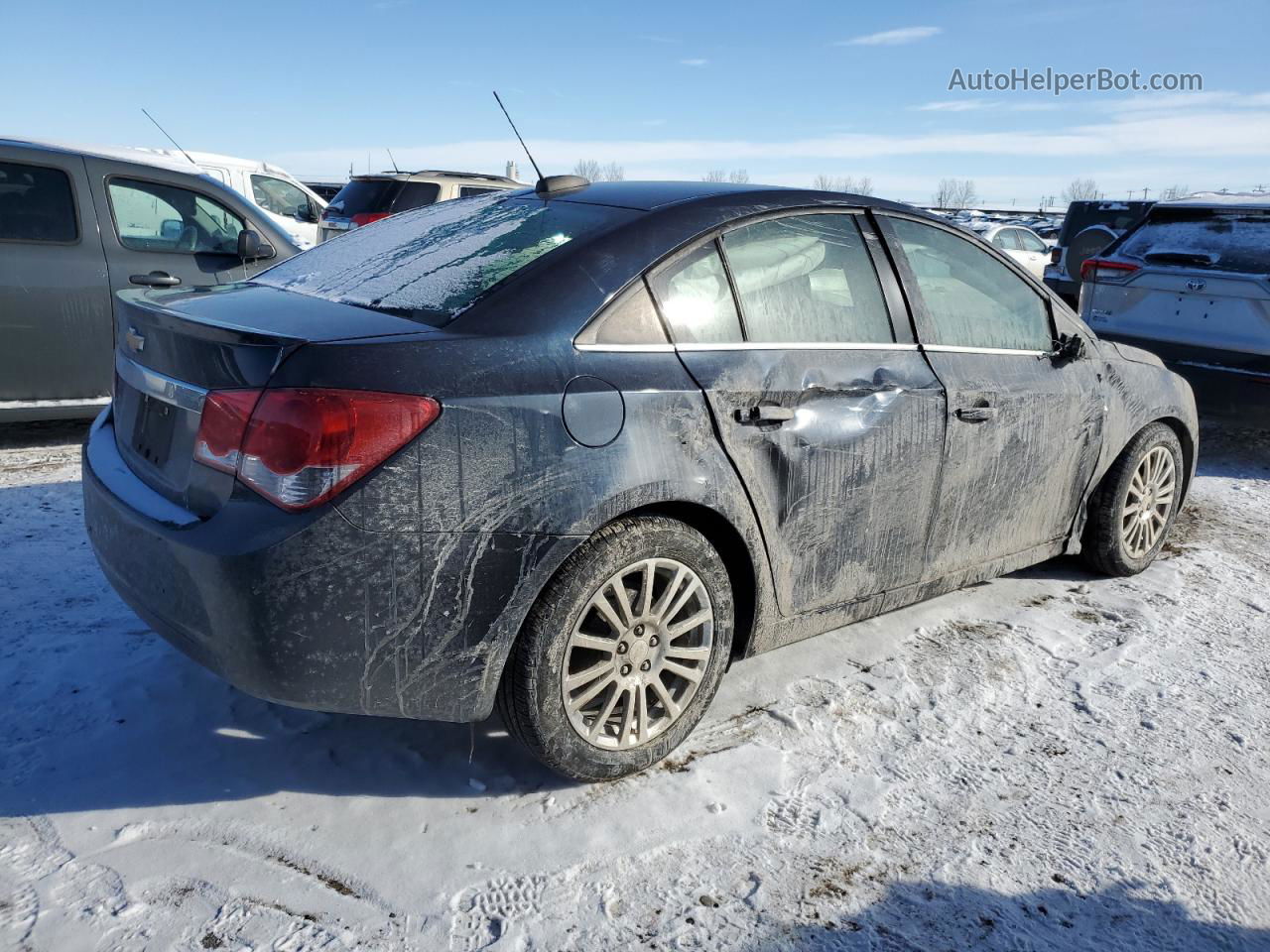 2016 Chevrolet Cruze Limited Eco Черный vin: 1G1PJ5SB2G7125194