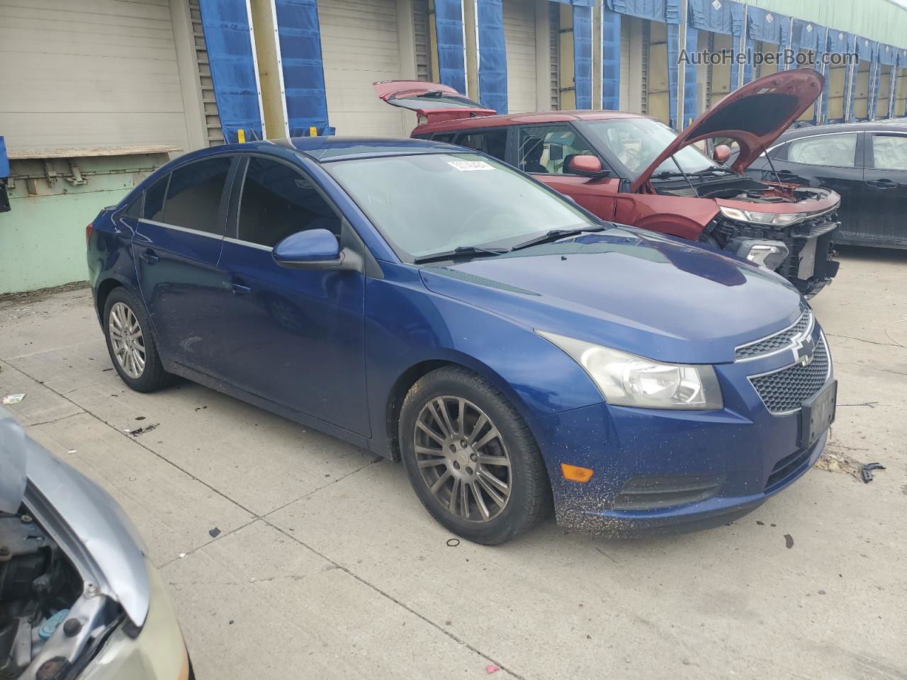 2013 Chevrolet Cruze Eco Blue vin: 1G1PJ5SB3D7250202