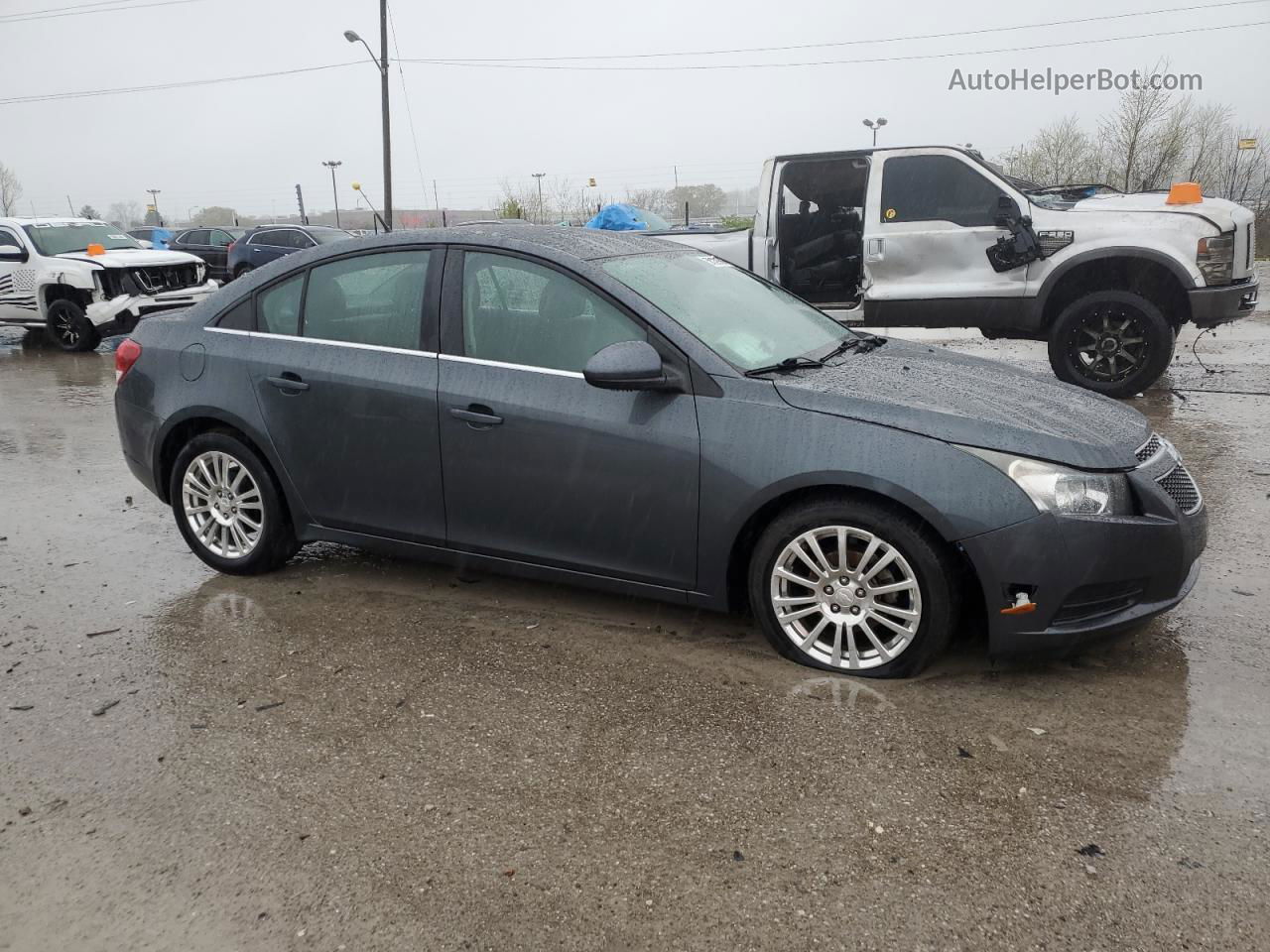 2013 Chevrolet Cruze Eco Charcoal vin: 1G1PJ5SB6D7197883