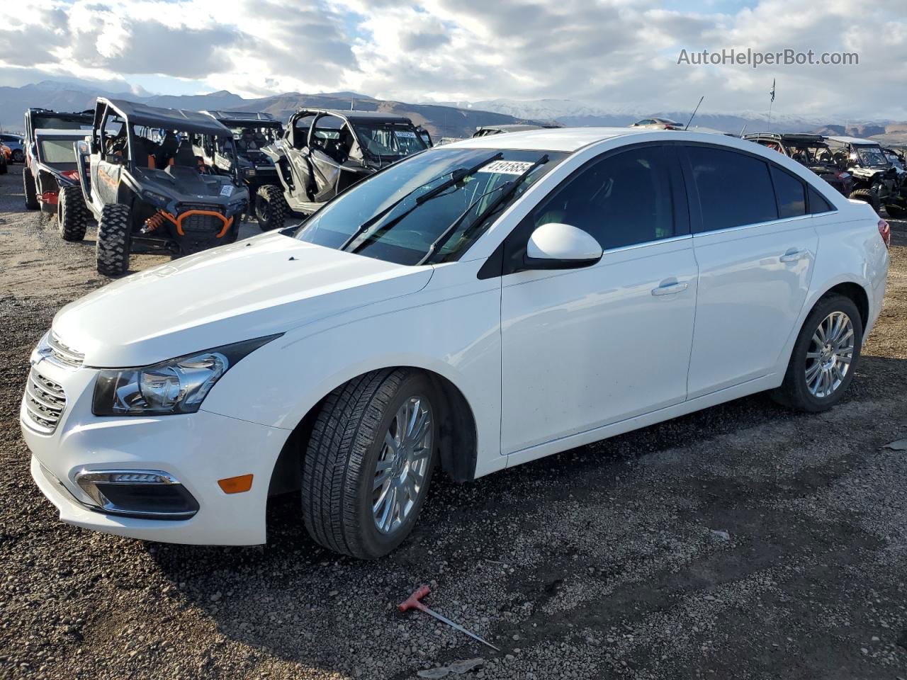 2016 Chevrolet Cruze Limited Eco White vin: 1G1PJ5SB6G7174107