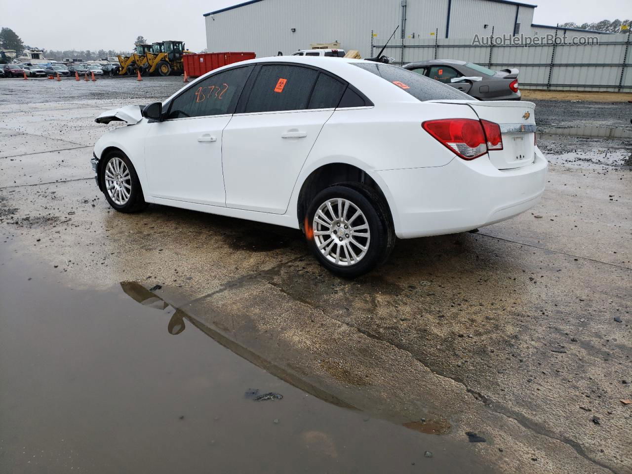 2013 Chevrolet Cruze Eco White vin: 1G1PJ5SB9D7217642