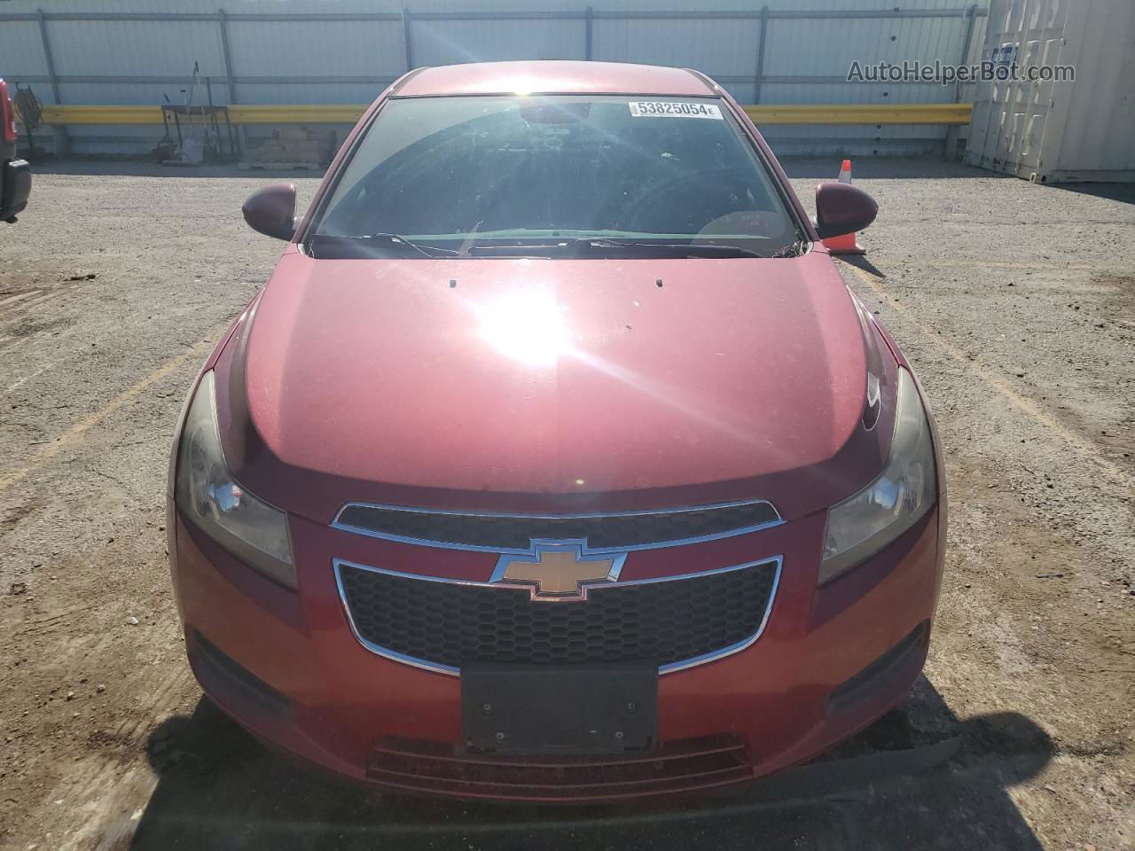 2013 Chevrolet Cruze Eco Red vin: 1G1PJ5SBXD7300576