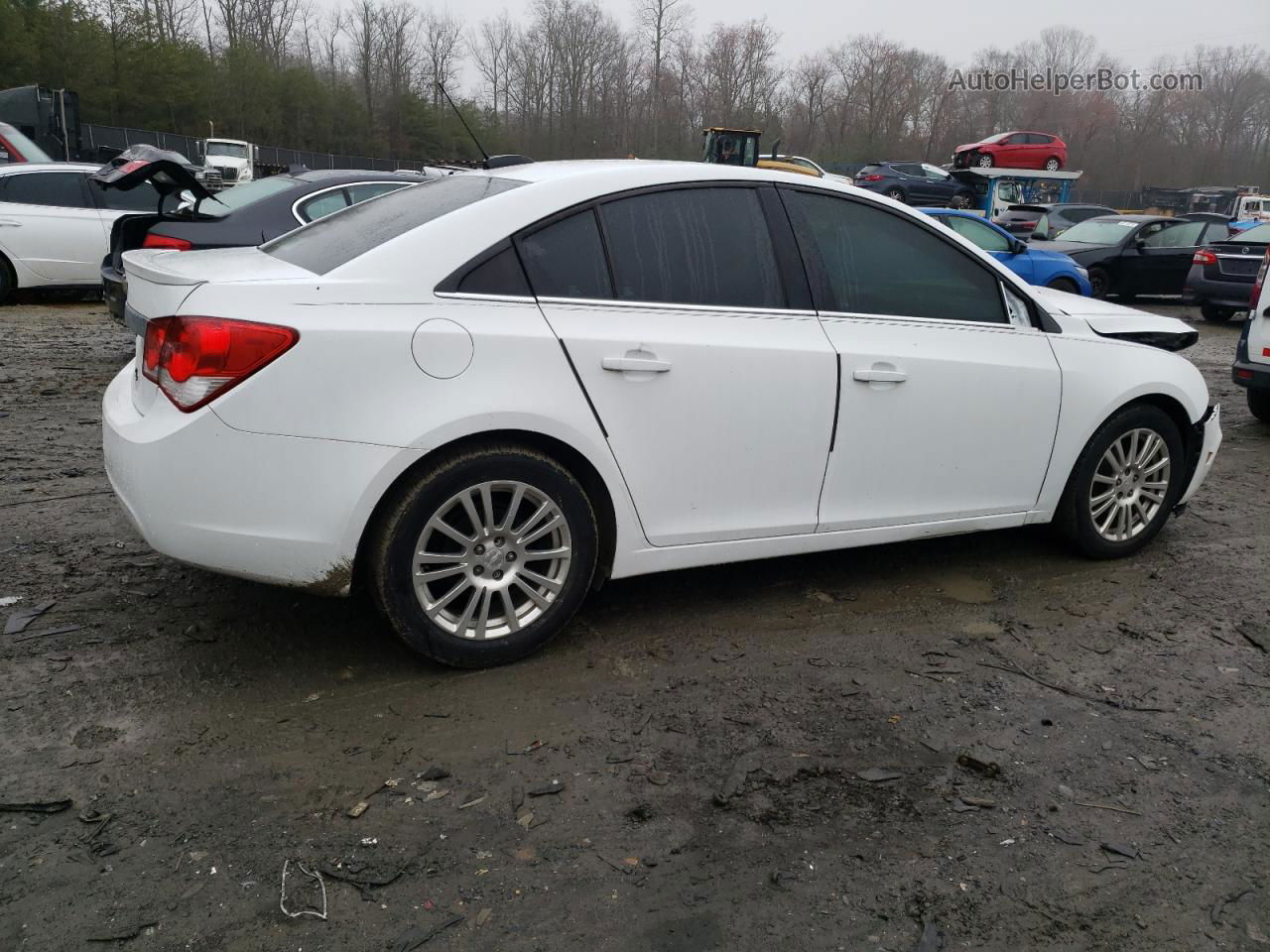 2016 Chevrolet Cruze Limited Eco White vin: 1G1PJ5SBXG7191797