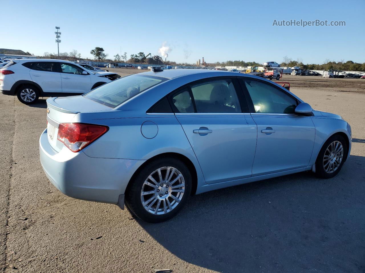 2012 Chevrolet Cruze Eco Blue vin: 1G1PJ5SC2C7186743