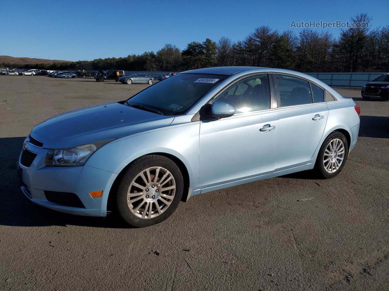 2012 Chevrolet Cruze Eco Blue vin: 1G1PJ5SC2C7186743