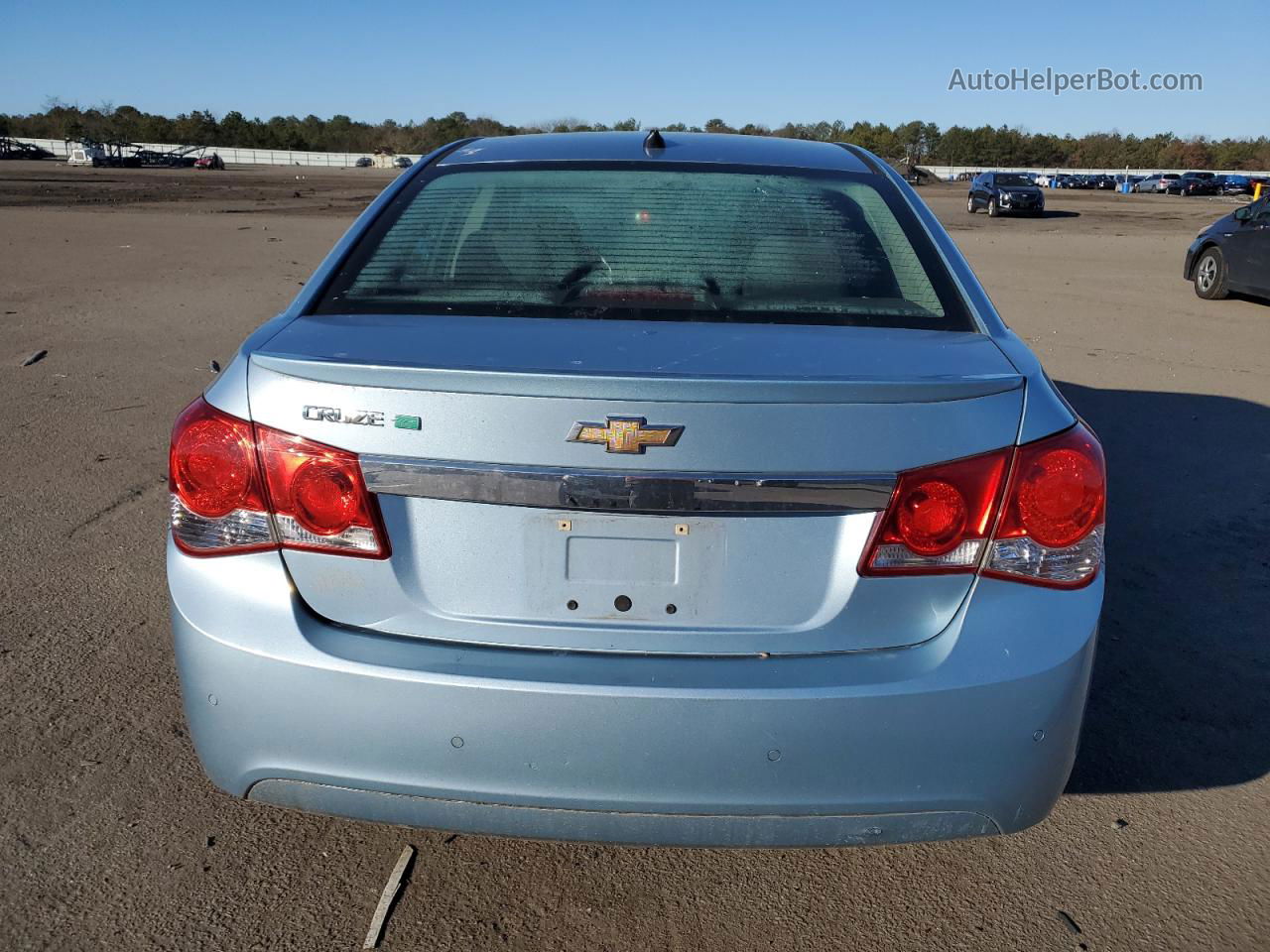 2012 Chevrolet Cruze Eco Blue vin: 1G1PJ5SC2C7186743