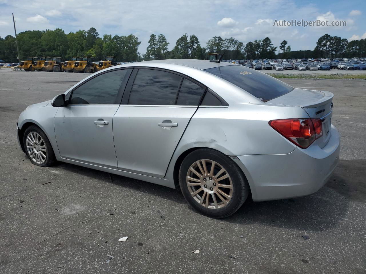 2012 Chevrolet Cruze Eco Gray vin: 1G1PJ5SC2C7288334