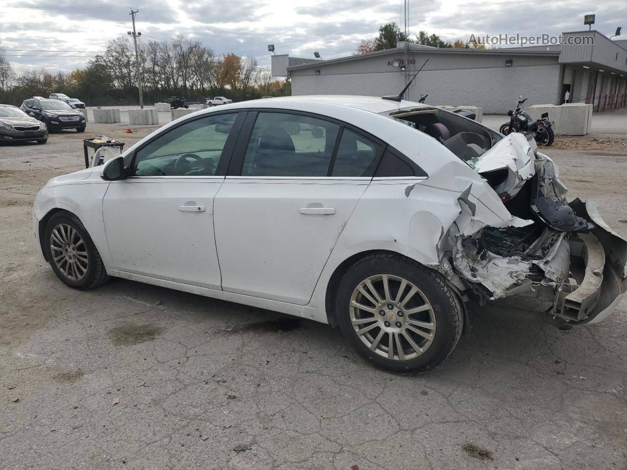 2012 Chevrolet Cruze Eco Белый vin: 1G1PJ5SC3C7110495