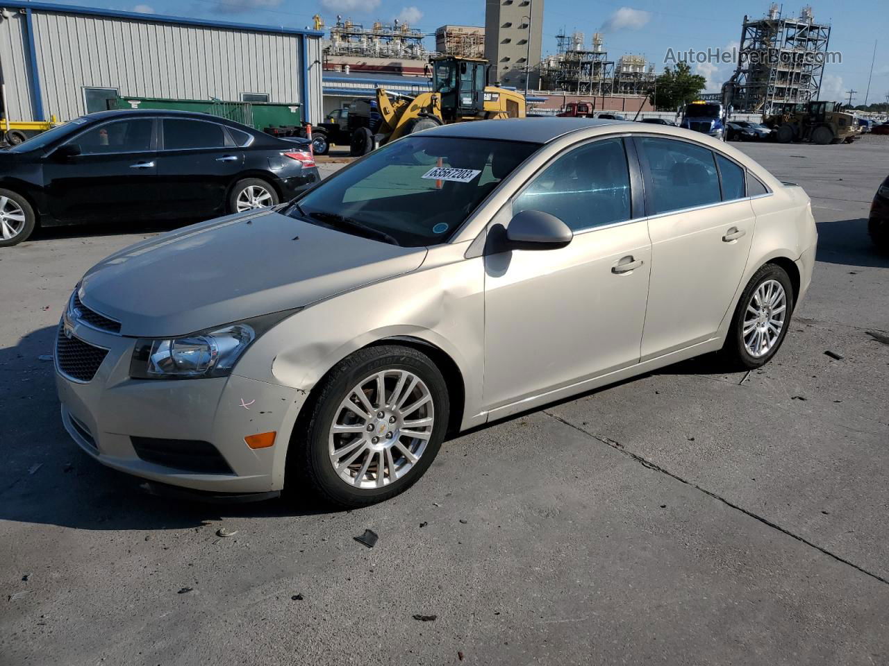 2012 Chevrolet Cruze Eco Cream vin: 1G1PJ5SC4C7122414