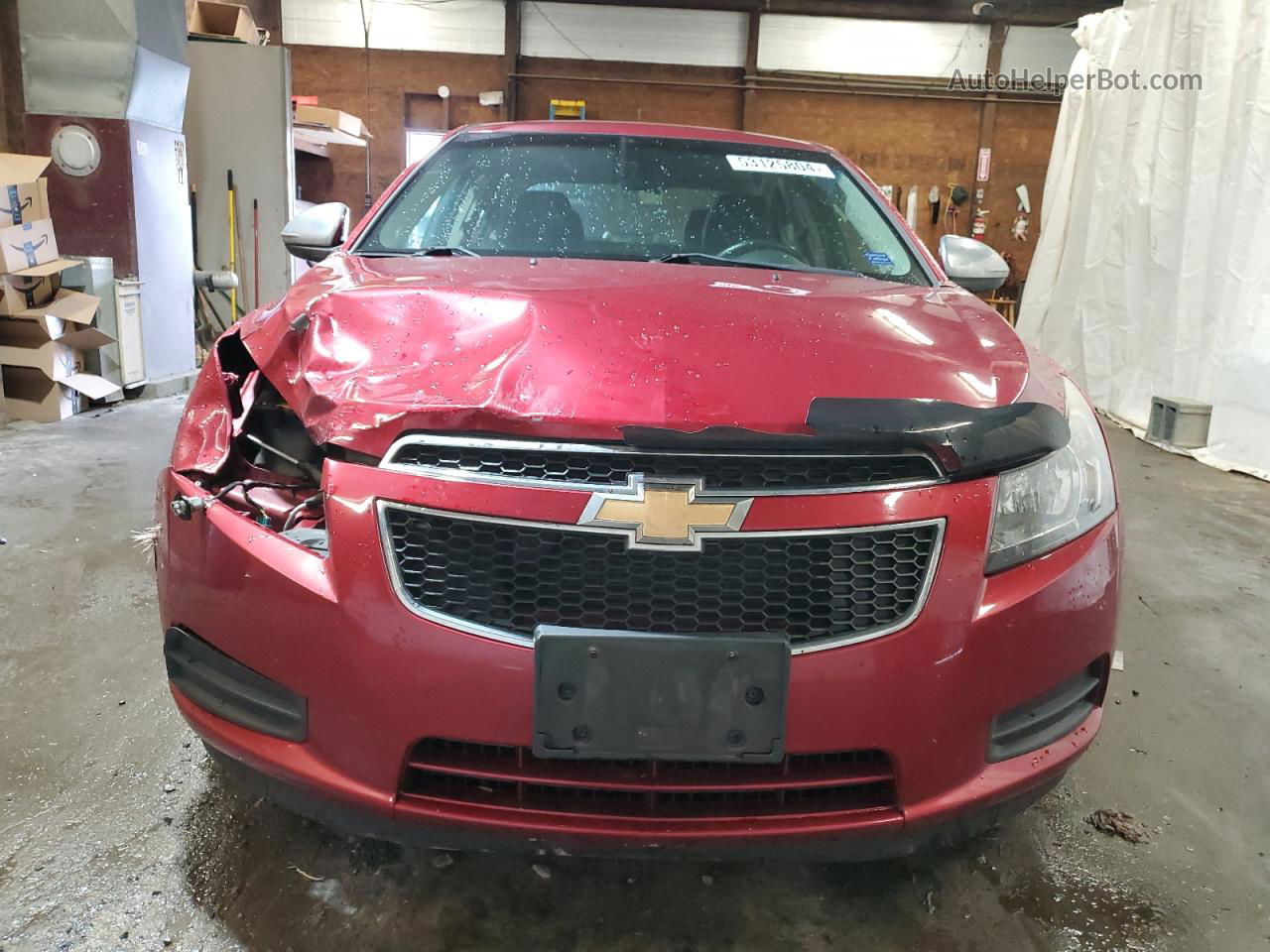 2012 Chevrolet Cruze Eco Burgundy vin: 1G1PJ5SC6C7173526