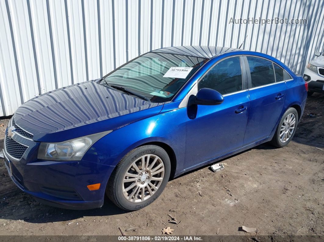 2012 Chevrolet Cruze Eco Blue vin: 1G1PJ5SC7C7234446