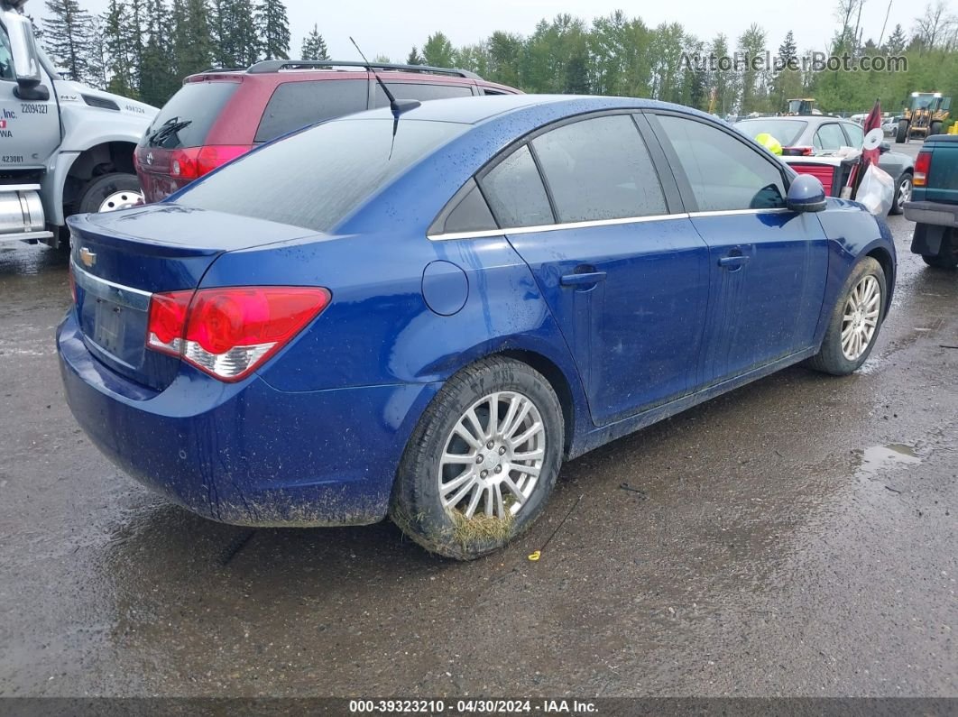 2012 Chevrolet Cruze Eco Blue vin: 1G1PJ5SC7C7355168