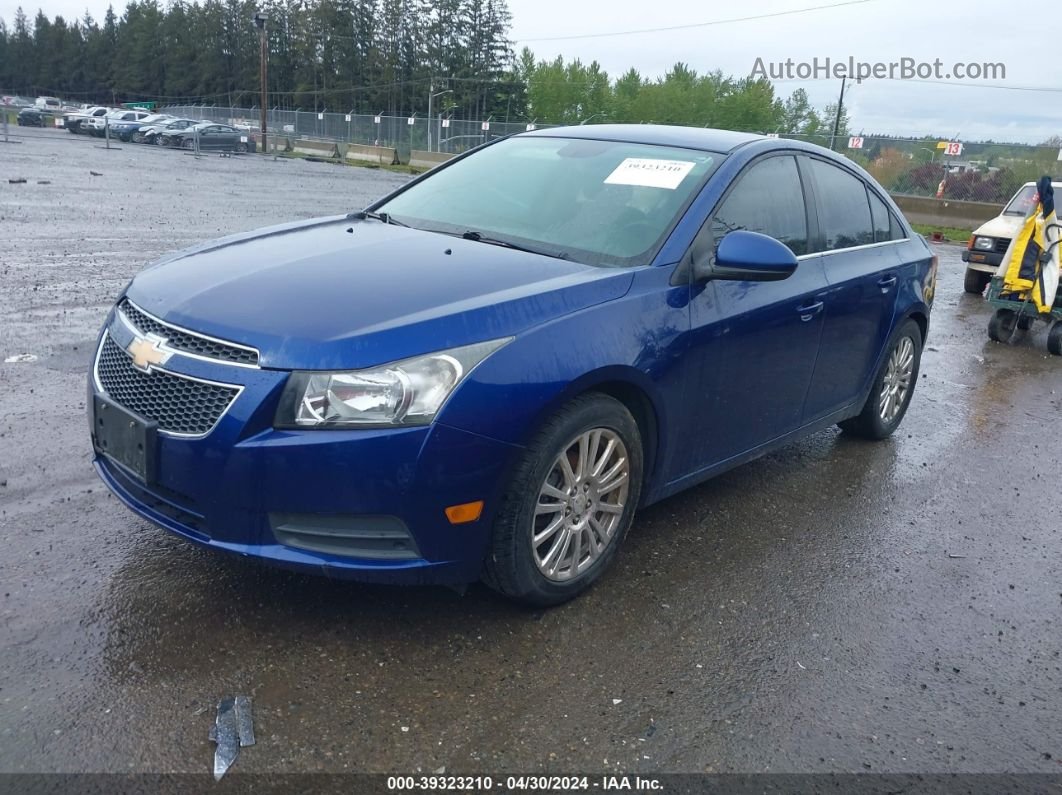 2012 Chevrolet Cruze Eco Blue vin: 1G1PJ5SC7C7355168