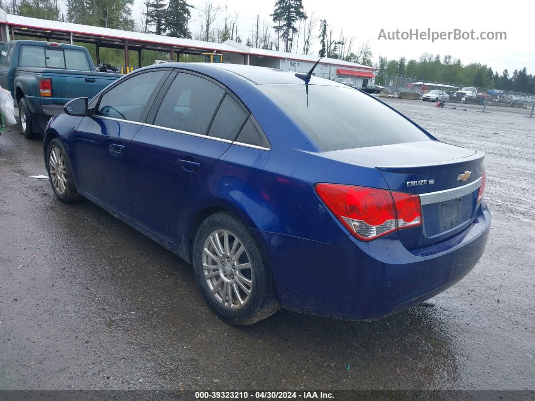 2012 Chevrolet Cruze Eco Blue vin: 1G1PJ5SC7C7355168