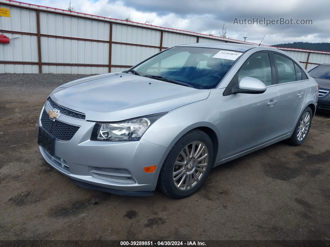 2012 Chevrolet Cruze Eco Silver vin: 1G1PJ5SC8C7127390