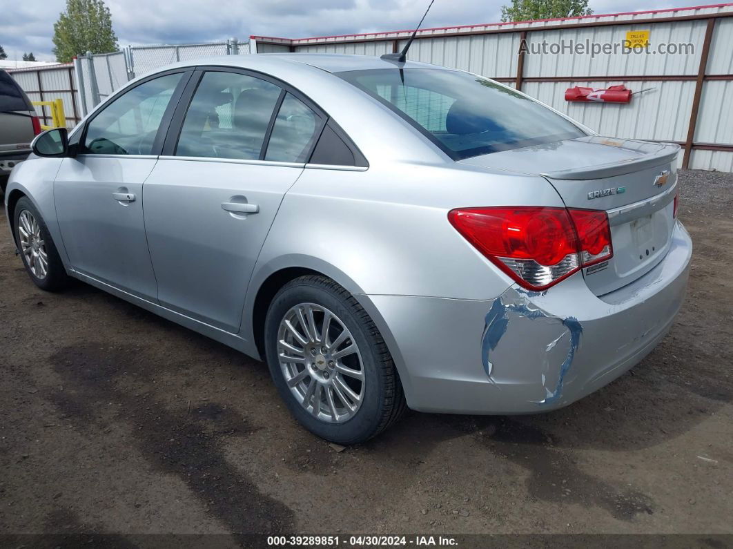 2012 Chevrolet Cruze Eco Silver vin: 1G1PJ5SC8C7127390