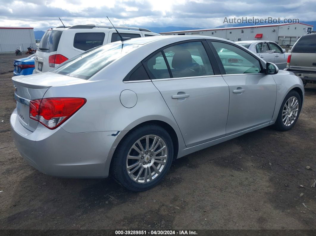 2012 Chevrolet Cruze Eco Silver vin: 1G1PJ5SC8C7127390