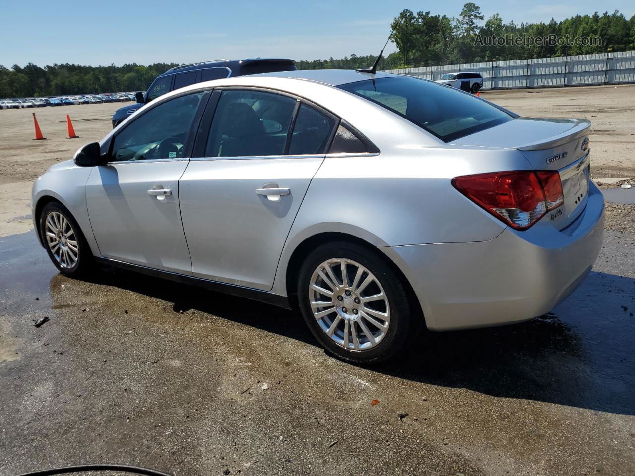 2012 Chevrolet Cruze Eco Silver vin: 1G1PJ5SC8C7190912