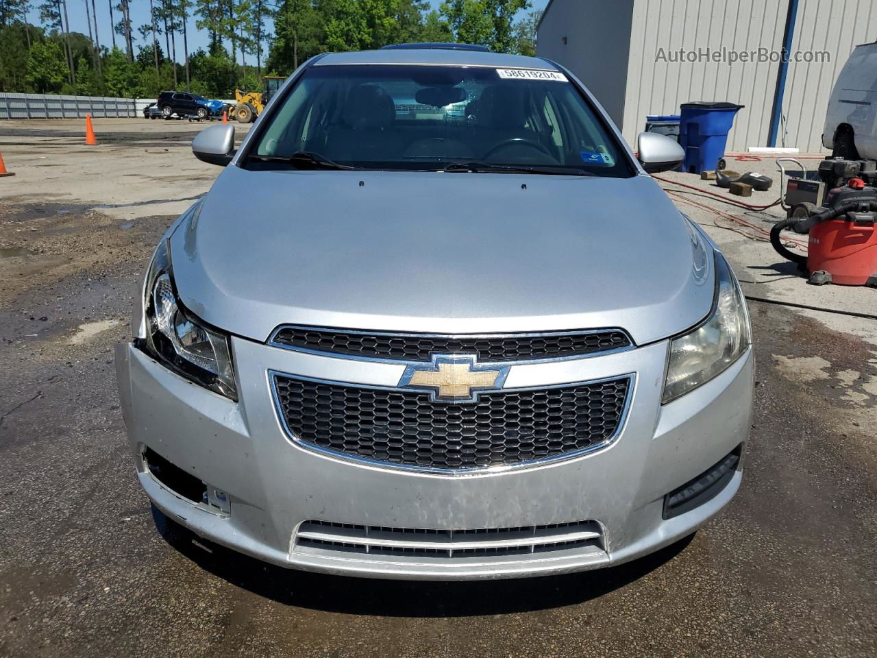 2012 Chevrolet Cruze Eco Silver vin: 1G1PJ5SC8C7190912