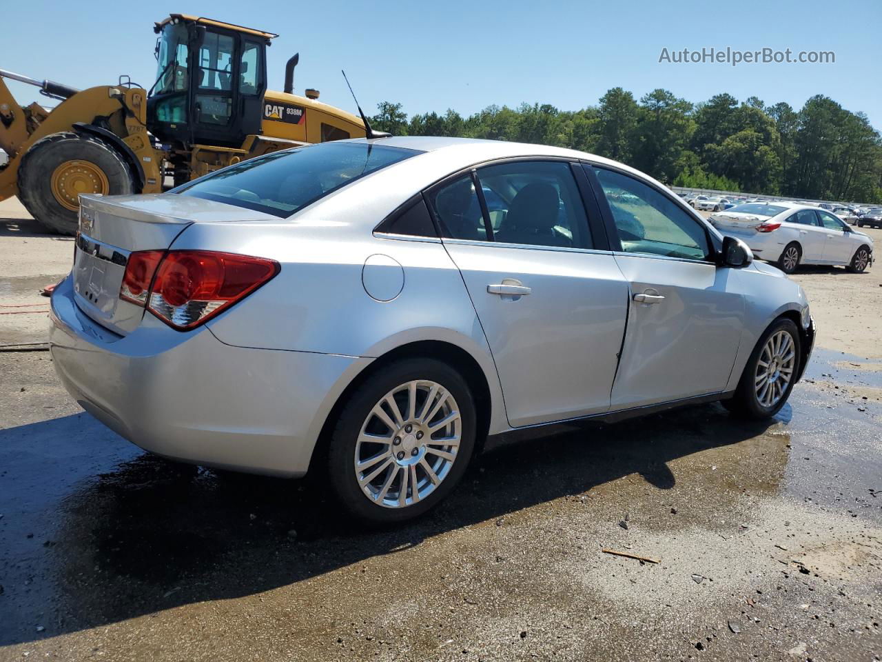 2012 Chevrolet Cruze Eco Silver vin: 1G1PJ5SC8C7190912