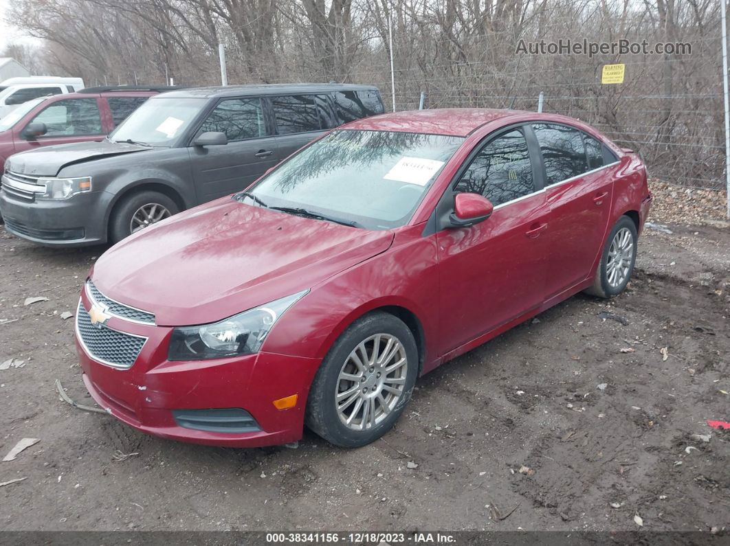 2012 Chevrolet Cruze Eco Red vin: 1G1PJ5SC8C7242278