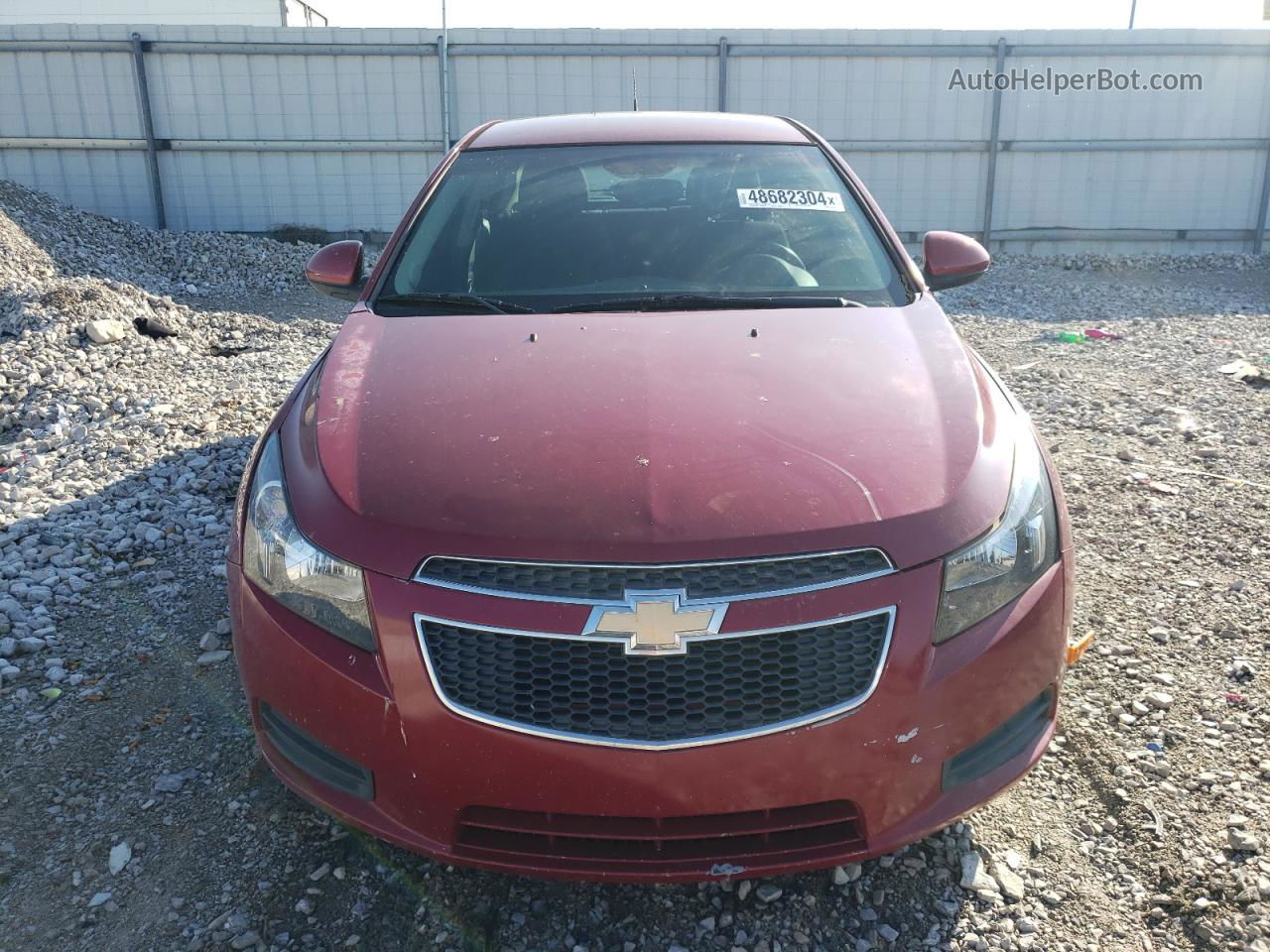 2012 Chevrolet Cruze Eco Red vin: 1G1PJ5SC8C7242278