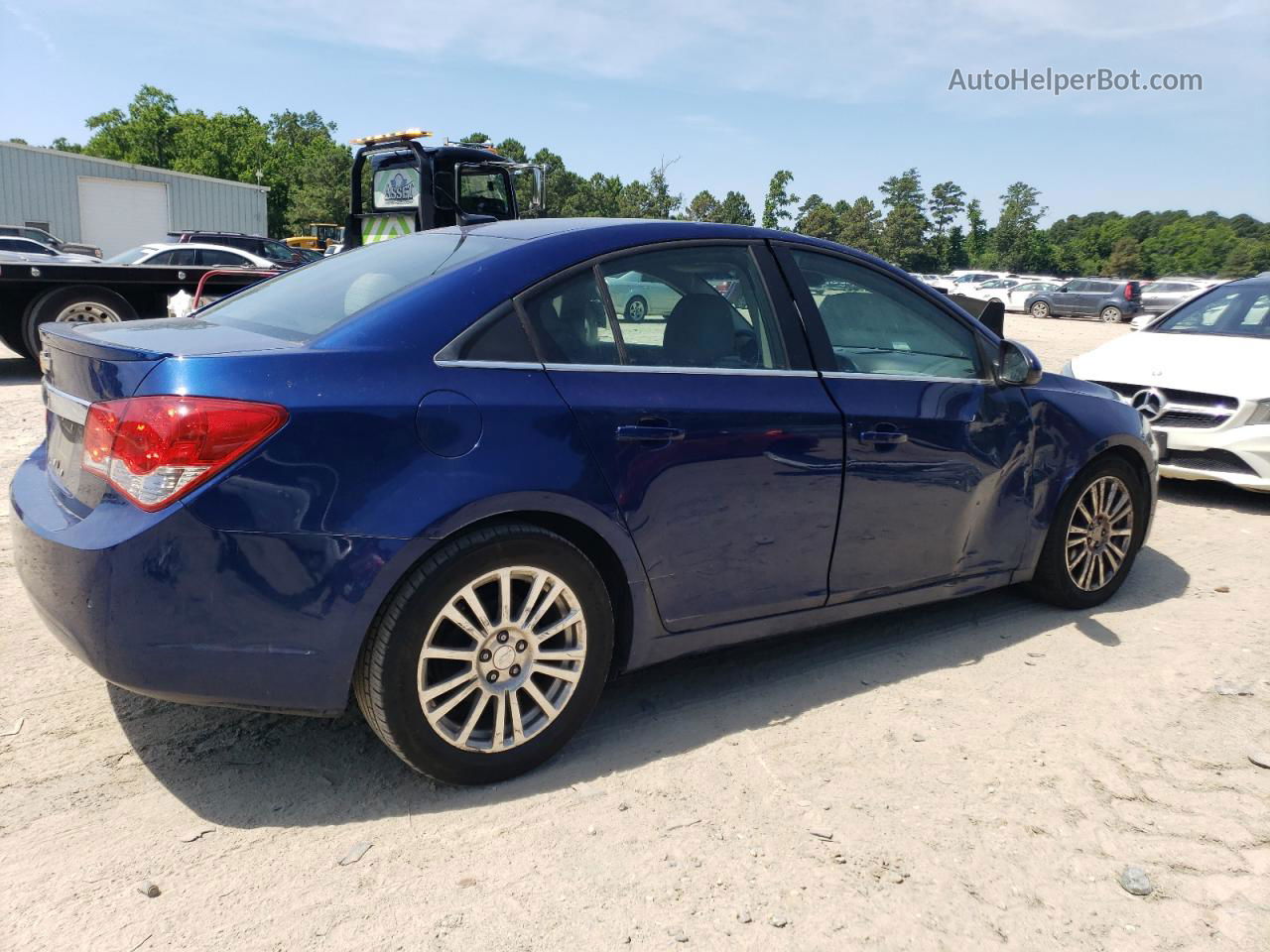 2012 Chevrolet Cruze Eco Blue vin: 1G1PJ5SC8C7386073