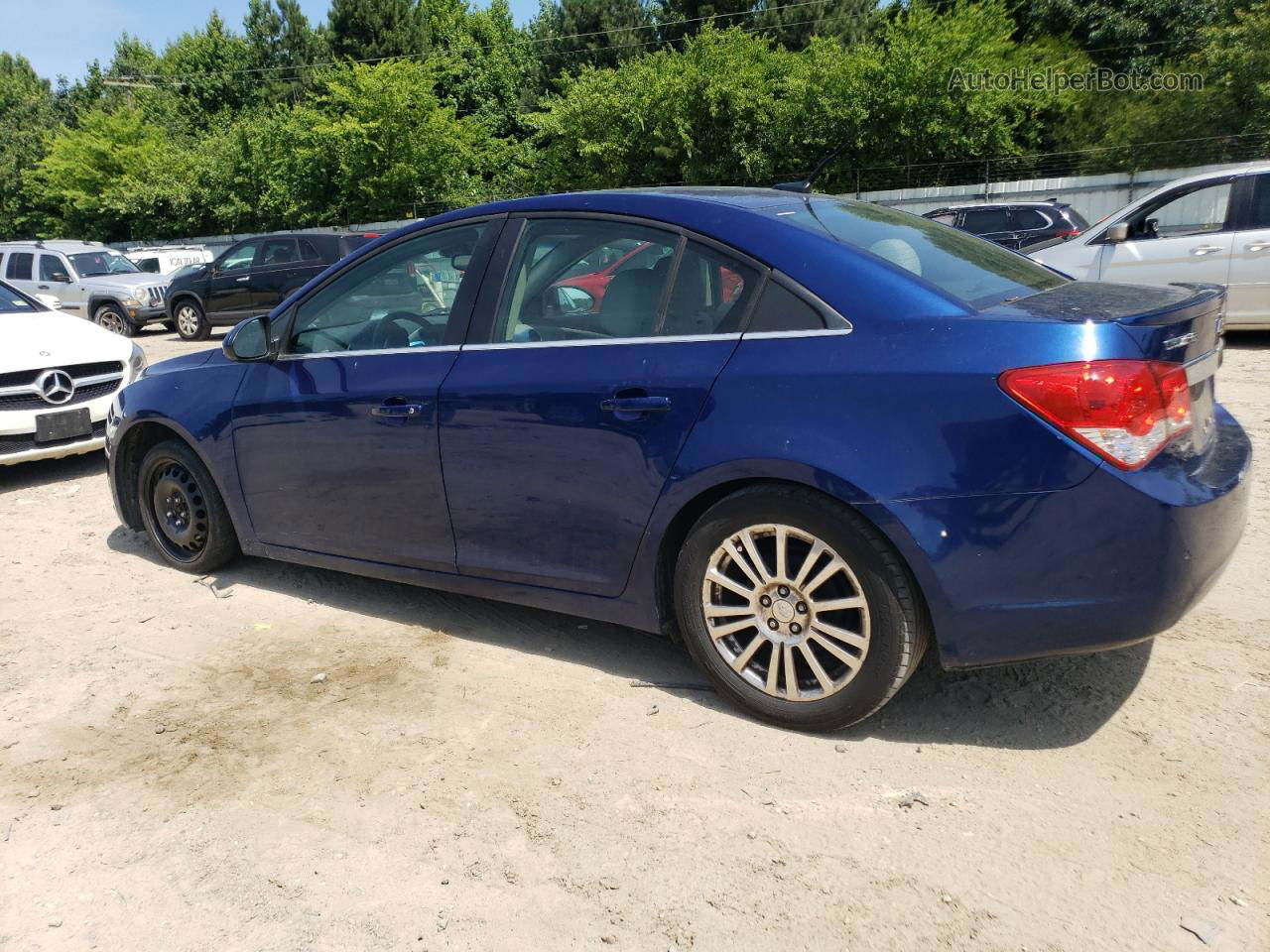 2012 Chevrolet Cruze Eco Blue vin: 1G1PJ5SC8C7386073