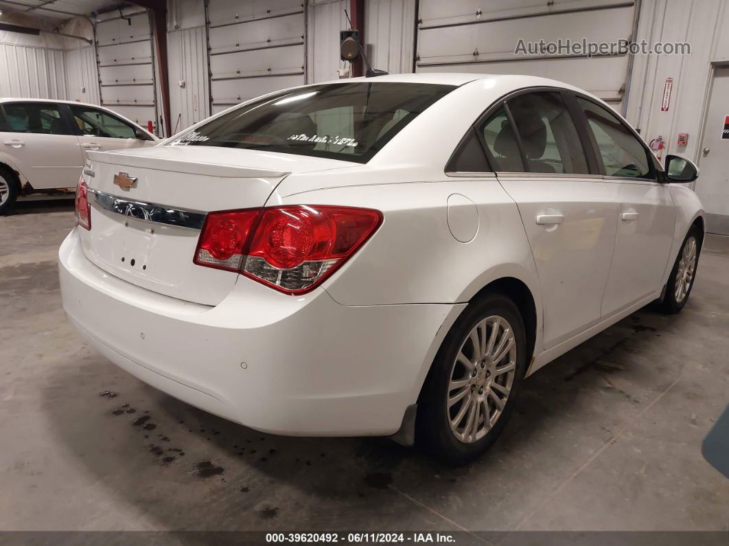 2012 Chevrolet Cruze Eco White vin: 1G1PJ5SC9C7100506