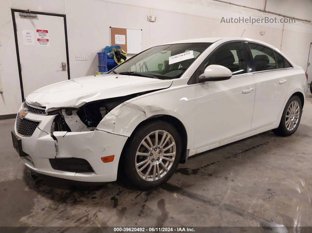 2012 Chevrolet Cruze Eco White vin: 1G1PJ5SC9C7100506