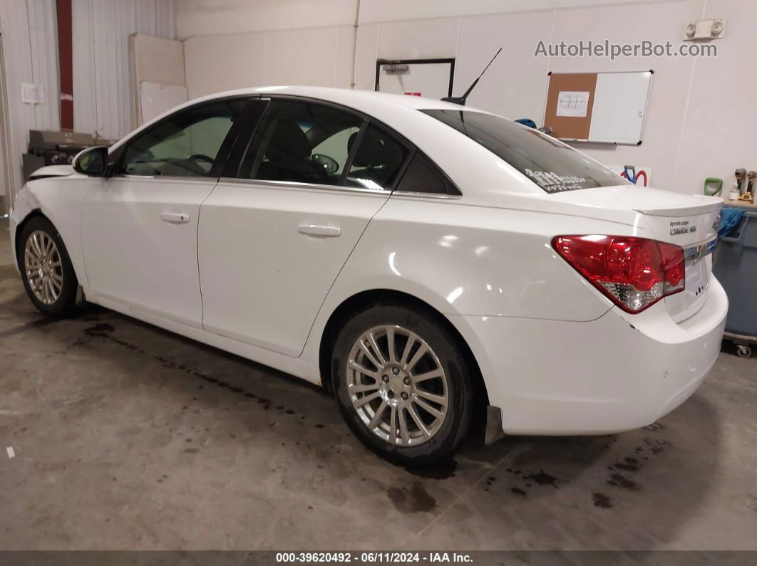 2012 Chevrolet Cruze Eco White vin: 1G1PJ5SC9C7100506