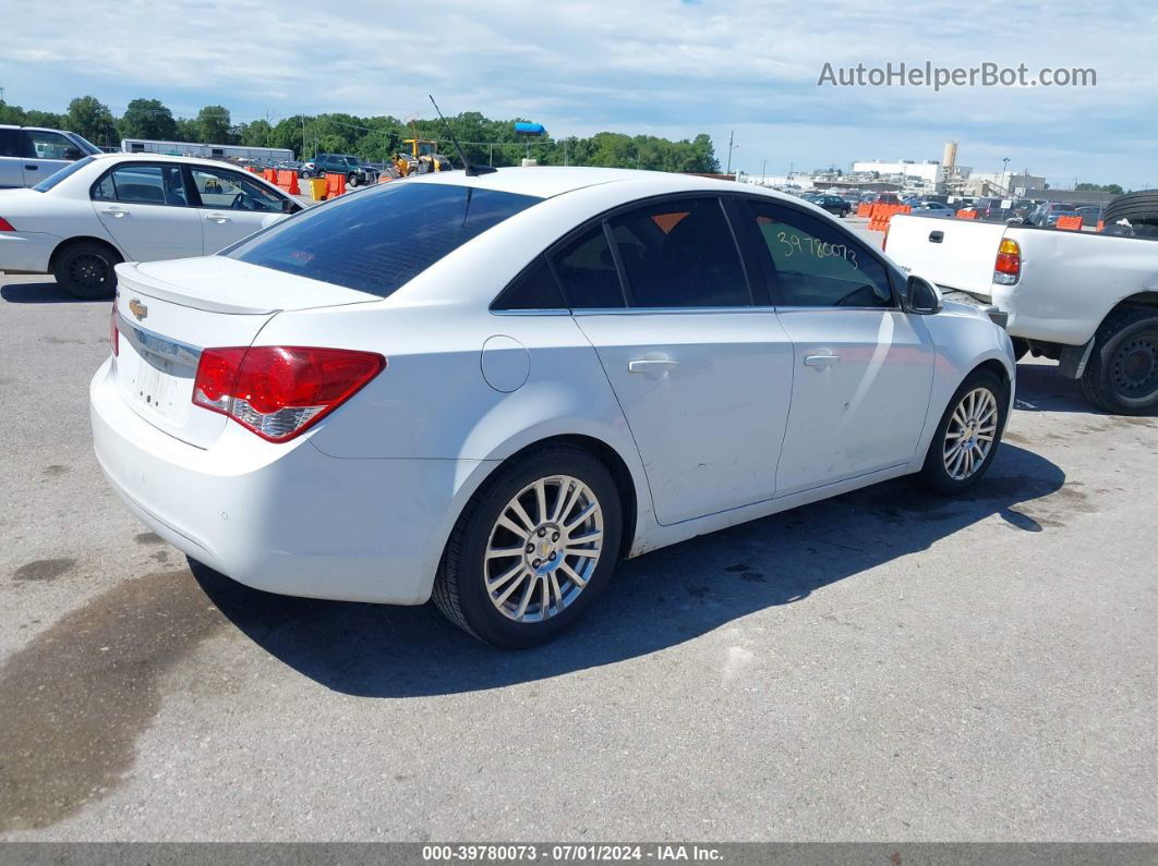 2012 Chevrolet Cruze Eco White vin: 1G1PJ5SC9C7104846