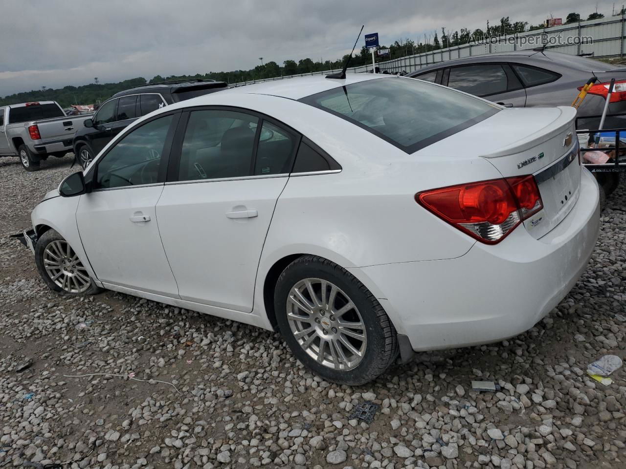 2012 Chevrolet Cruze Eco Белый vin: 1G1PJ5SCXC7104709