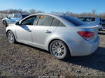 2012 Chevrolet Cruze Eco Silver vin: 1G1PJ5SCXC7327476