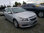 2014 Chevrolet Cruze Lt Silver vin: 1G1PK5SB1E7436366