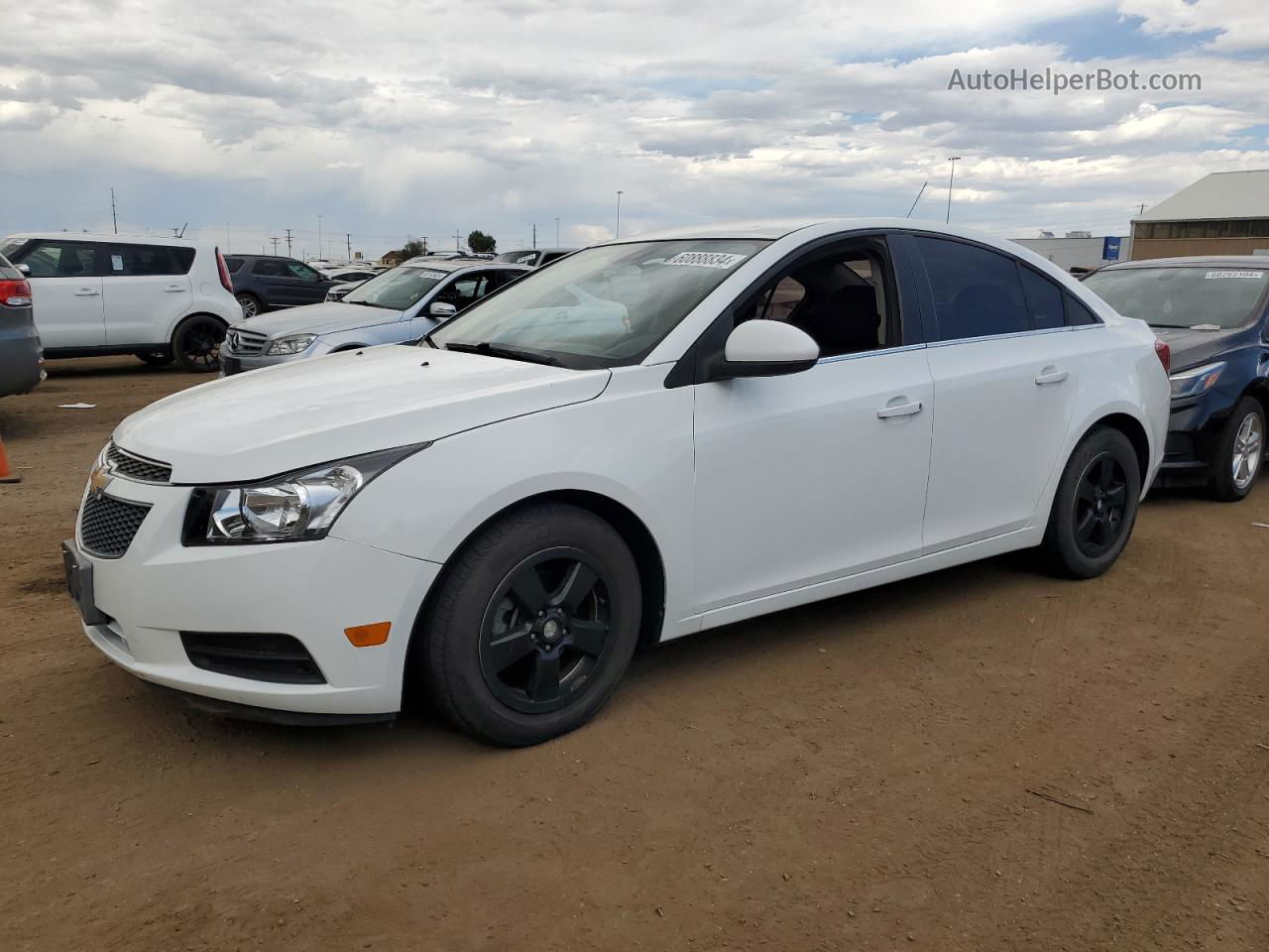 2014 Chevrolet Cruze Lt Белый vin: 1G1PK5SB5E7106083